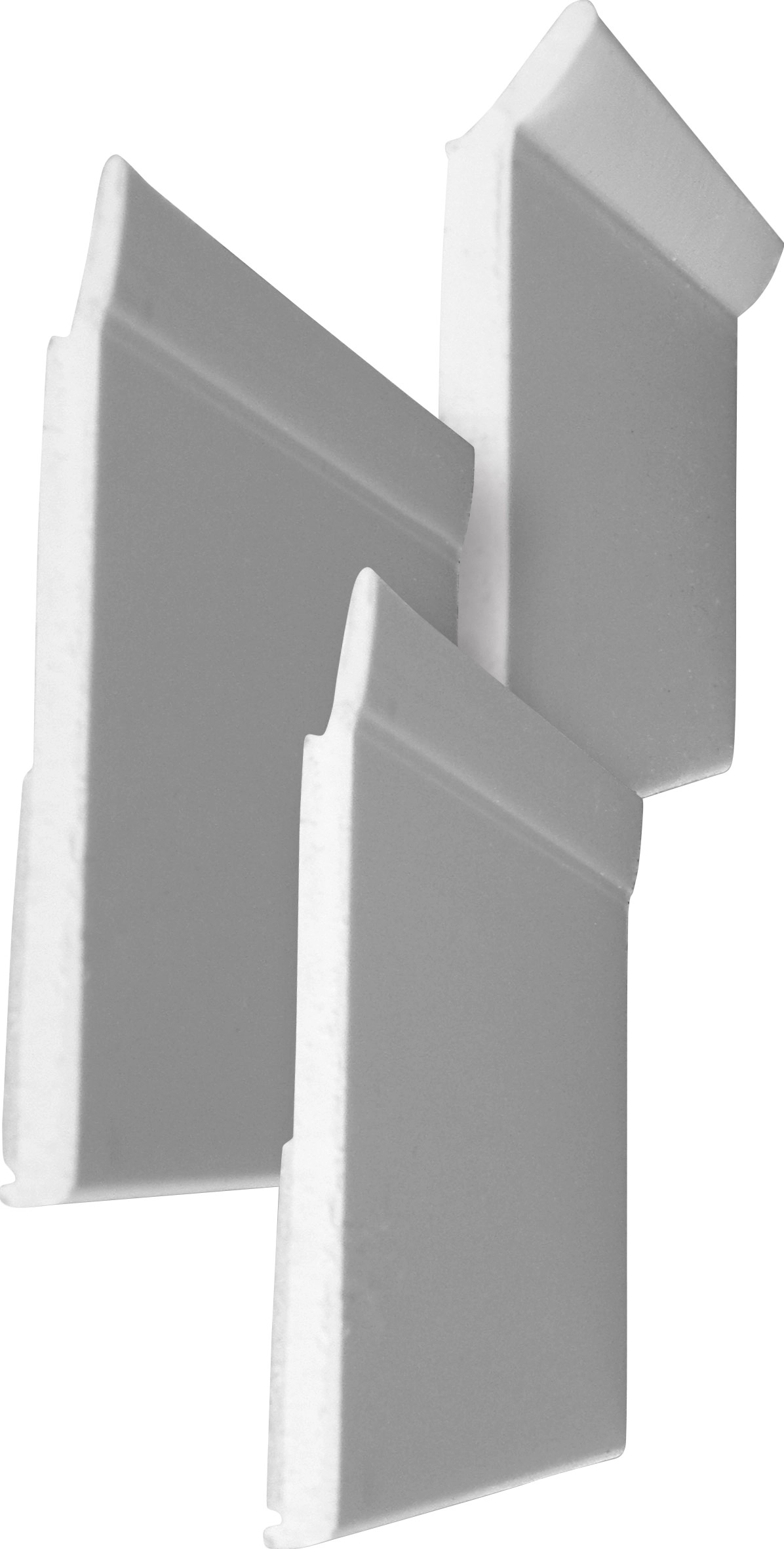 Primo Flachleiste 90 cm 30 x 2,5 mm weiß selbstklebend Leisten